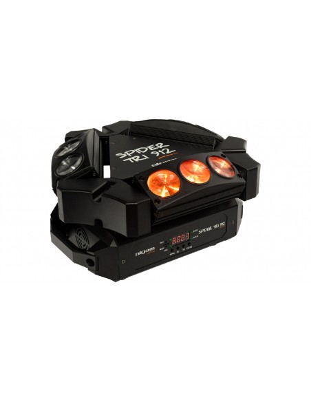 SPIDER-TRI-912 Minibarras de luz motorizadas de 9 x 12 W
