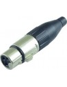 Conector XLR hembra Amphenol AC3F-RL