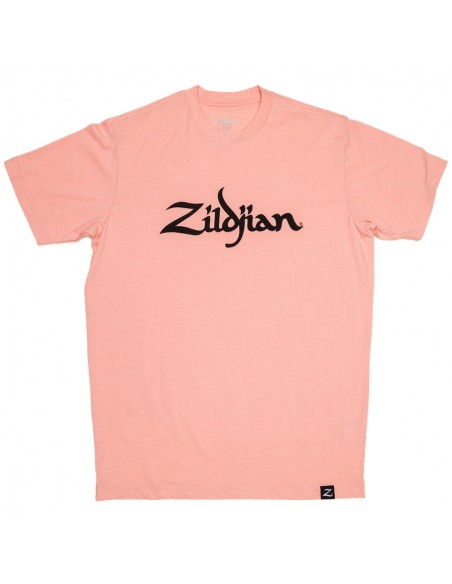 ZATS0042 - Shell Pink Logo Tee - M