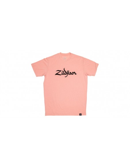 ZATS0043 - Shell Pink Logo Tee - L