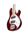Sterling by Music Man StingRay5 Ray5 HH Candy Apple Red