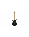 Silver Sky Faded Black Tee Satin Maple