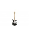 Silver Sky Faded Black Tee Satin Maple