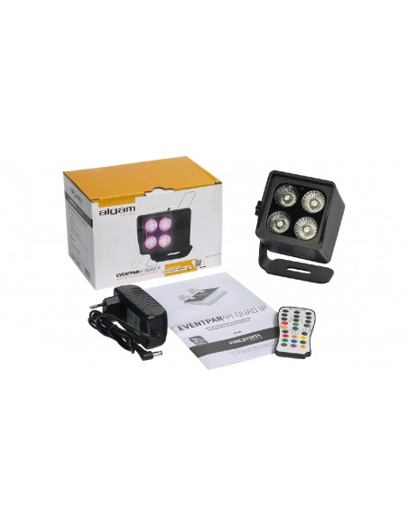 EVENTPAR44-QUAD-IP Par LED 4x4W IP65 Batería