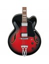 Ibanez AF75-TRS Transparent Red Sunburst