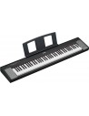 Piano numérique Yamaha NP35B Piaggero 76 touches noir
