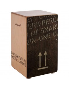 CP404 BLK - 2inOne Snare Cajon Black Edition - Large Schlagwerk