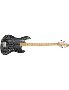 ELEMENT OP - Basso 4 corde - Transparent Black Michael Kelly