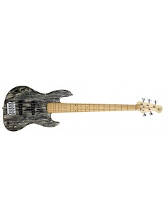 ELEMENT OP - Basso 5 corde - Transparent Black Michael Kelly