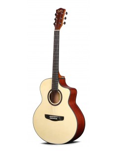 A140-CE-N - chitarra acustica auditorium cutaway elettrificata Alysée