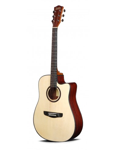 A120-CE-N - chitarra acustica dreadnought cutaway elettrificata Alysée