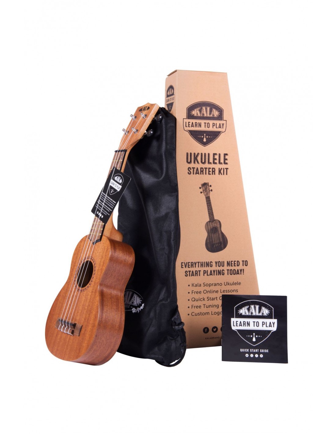 KALA-LTP-S - Pack ukulele soprano Learn to Play Kala