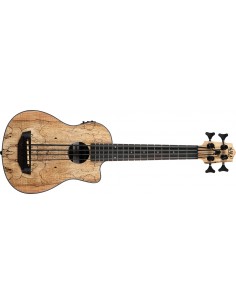 UBASS-SP-MAPL-FS - U-BASS Spalted Maple elettrificato - c/borsa Kala