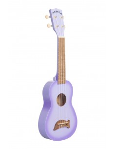 MK-SD/PLBURST - Ukulele soprano Dolphin - Purple Burst - c/borsa Kala