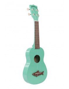 MK-SS/GRN - Ukulele soprano Shark - Surf Green - c/borsa Kala