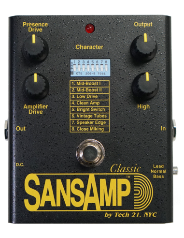 SANSAMP CLASSIC - Preamplificatore a pedale Tech21
