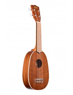 KA-P - Ukulele pineapple Satin Mahogany - c/borsa Kala