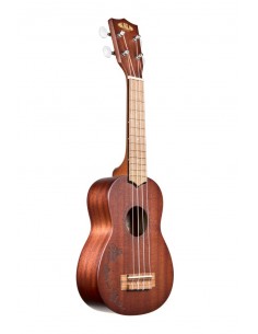 KA-15S-H1 - Ukulele soprano KA-15 ''Hawaiian Islands'' - c/borsa Kala