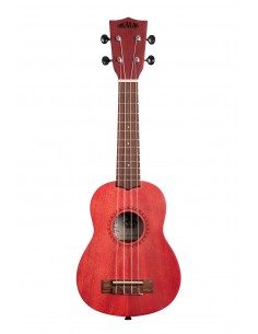 KA-MRT-RED-S - Ukulele soprano - Adobe Red Kala