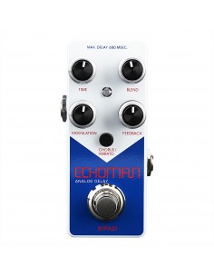 V21 ECHOMAN Pedale Delay analogico con modulazioni Xvive