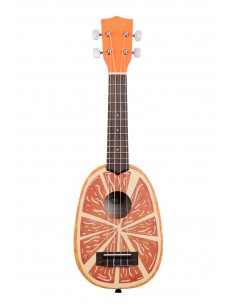 KA-NV-ORNG - Ukulele soprano Orange - c/borsa Kala