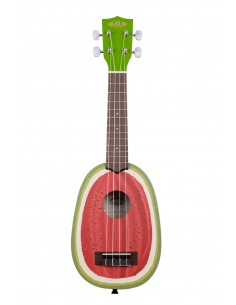 KA-NV-WTML - Ukulele soprano Watermelon - c/borsa Kala