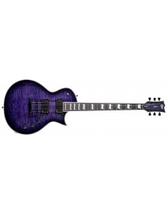 LTD EC-1000 QM - See Thru Purple Sunburst LTD
