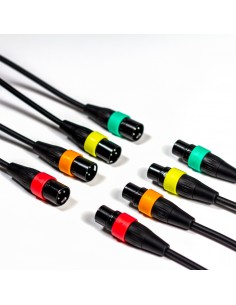 XLR-4C/CP - Set di 4 cavi XLR Zoom
