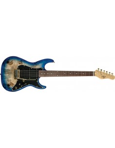Custom Collection 60 Burl Ultra - chitara elettrica - Blue Burl Michael Kelly