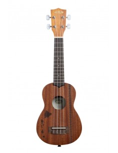 KA-15C-H2 - Ukulele concerto KA-15 Hawaii Tattoo - c/borsa Kala