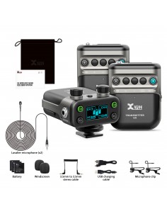 U5T2 LAVALIER - Sistema wireless digitale con doppio trasmettitore per camera DSLR o Broadcast Xvive