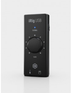 iRig USB - Interfaccia audio universale per chitarra/basso - PC e MAC IK Multimedia