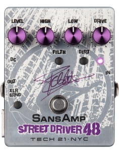 FB48 SANSAMP STREET DRIVER - Preamplificatore a pedale signature Frank Bello Tech21
