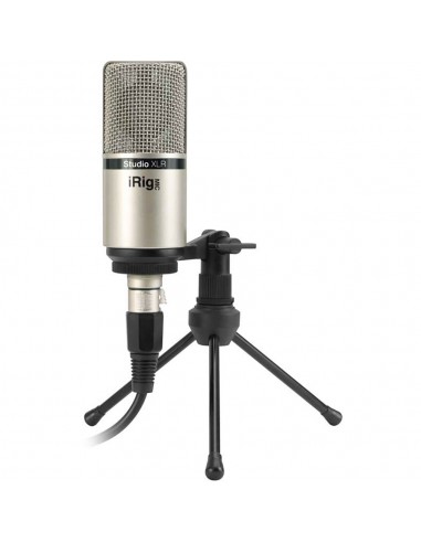 iRig MIC Studio XLR - Microfono a diaframma largo con connessione XLR IK Multimedia