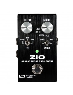 SA271 ZIO ANALOG FRONT END + BOOST - Pedale preamplificatore per strumento Source Audio