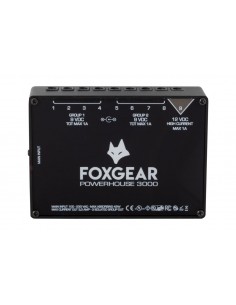 POWERHOUSE 3000 - Alimentatore multiplo per pedalboard Foxgear