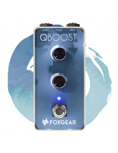 QBOOST - Pedale boost parametrico per chitarra Foxgear