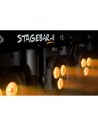 Algam Lighting STAGEBAR-II Set Illuminazione Par LED DMX