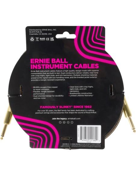 6428 Braided Cables Pay Dirt 3m