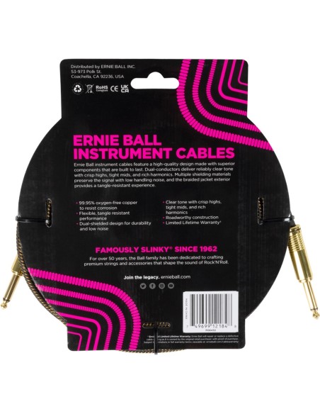 6432 Braided Cables Pay Dirt 5,5 m