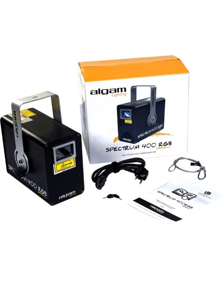 Algam Lighting SPECTRUM 400 RGB Laser policromo