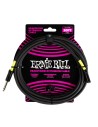 Cable alargador de auriculares Ernie Ball 6423 con conector TRS grande de 6 m