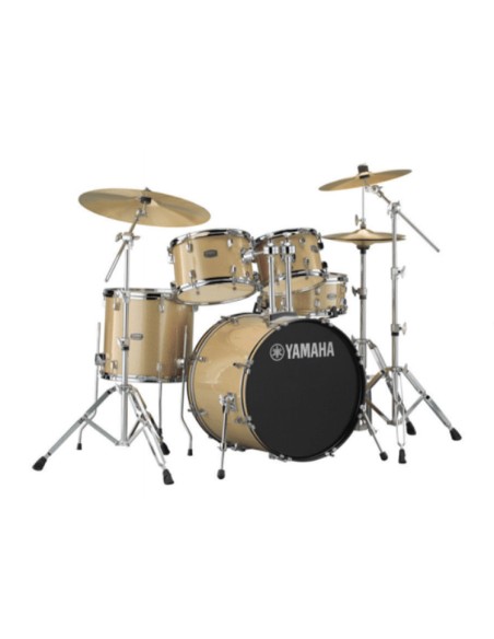 YAMAHA Rydeen Studio 20" Champagne Glitter con Set piatti Paiste 101