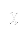 T10-WH "X" Keyboard Stand