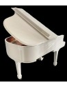 MODULO LIEDERMANN . V PIANO DE COLA BLANCO PARA BEBÉ