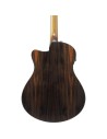 IBANEZ AAM70CE-TBN Charcoal Burst Transparent