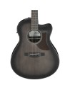 IBANEZ AAM70CE-TBN Charcoal Burst Transparent