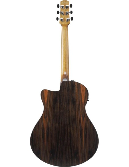 IBANEZ AAM70CE-TBN Transparent Charcoal Burst