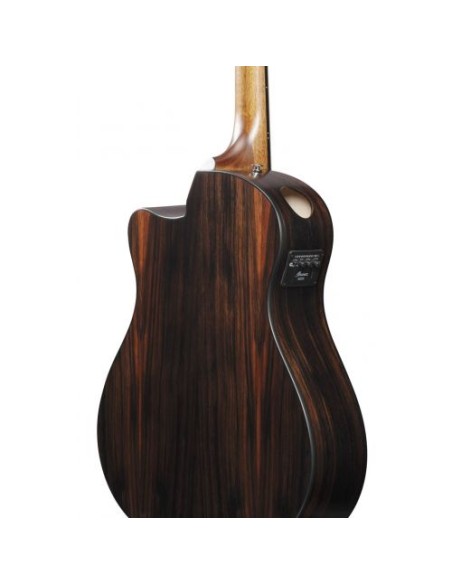 IBANEZ AAM70CE-TBN Transparent Charcoal Burst
