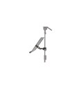 MUS/002 Braccio Snodato con Leggio Ripiegabile